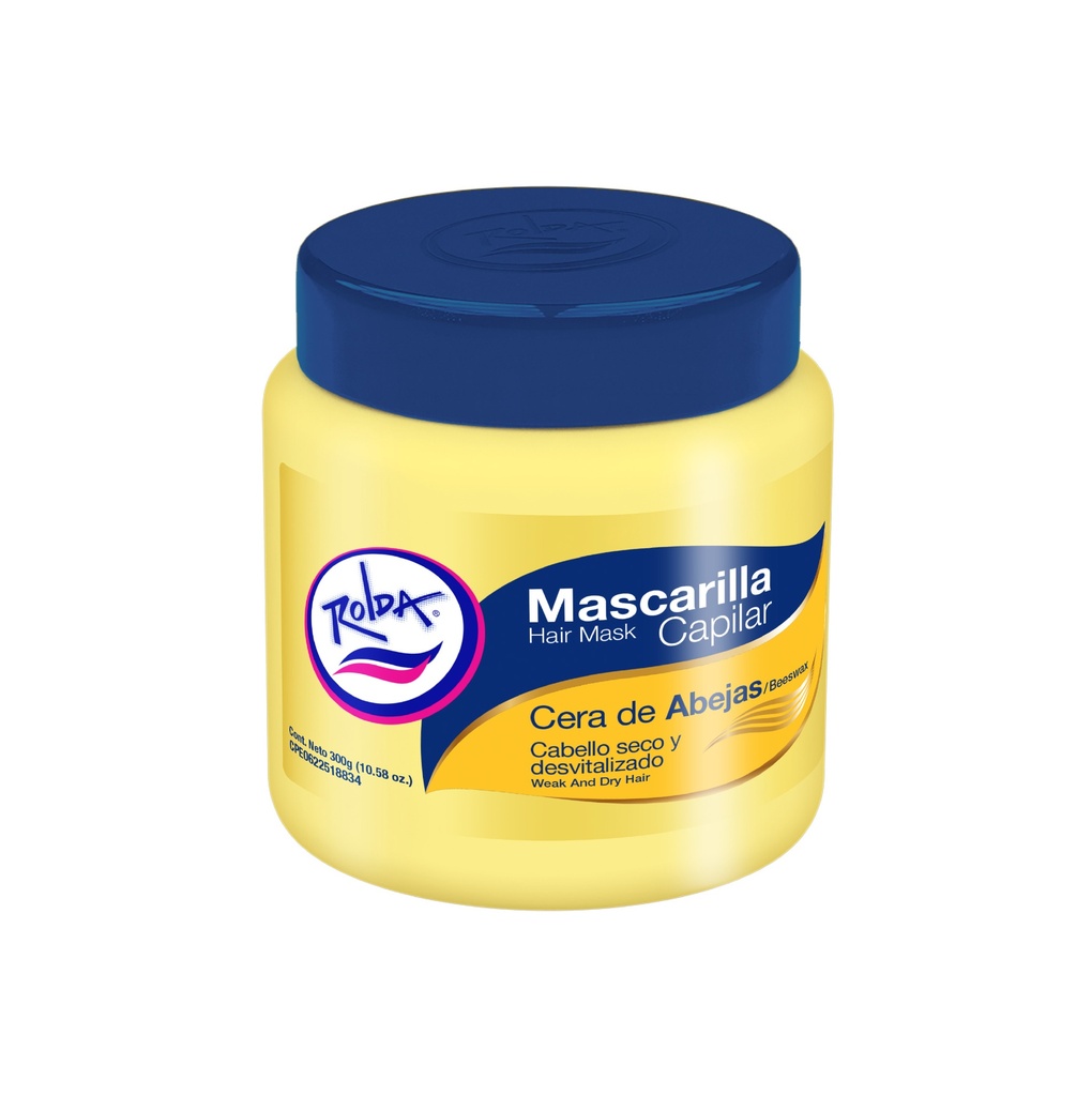 Rolda Mascarilla Capilar Cera Abejas 300 g.
