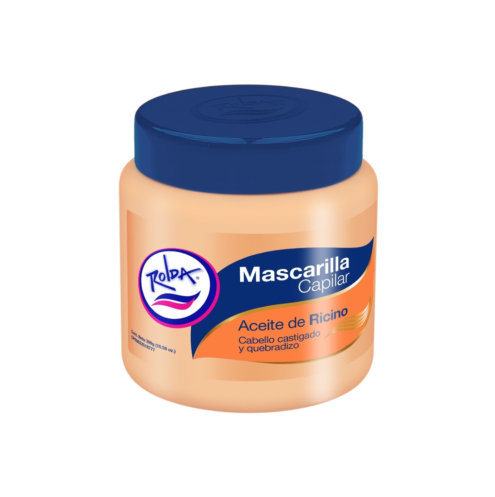 Rolda Mascarilla Capilar Aceite Ricino 300 g.