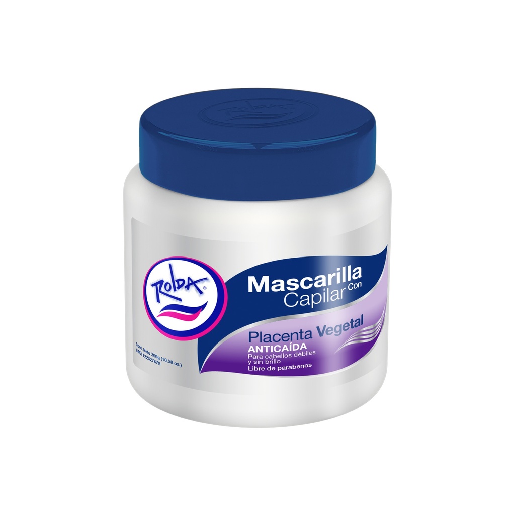 Rolda Mascarilla Capilar con Placenta Vegetal 300g
