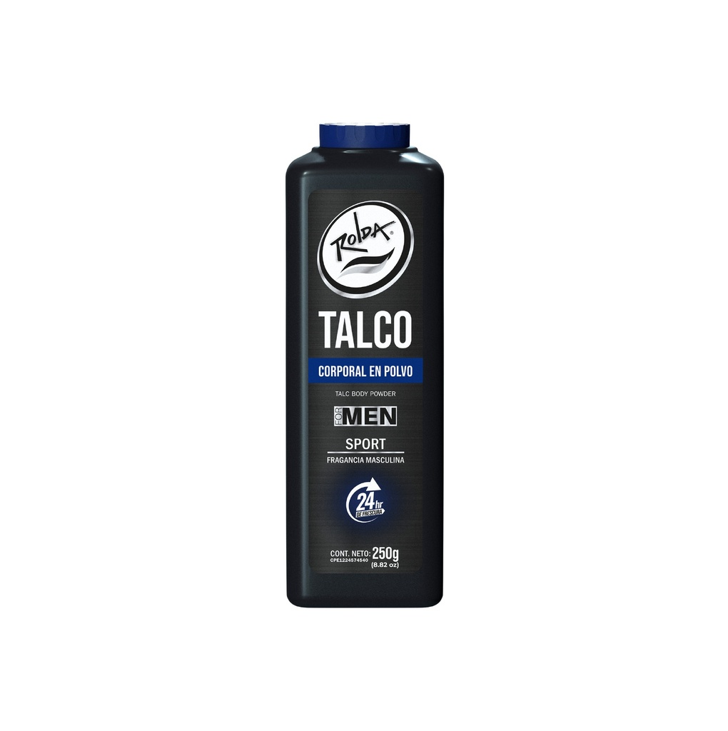 Talco Corporal en Polvo / Talc Body Powder Sport 250 g