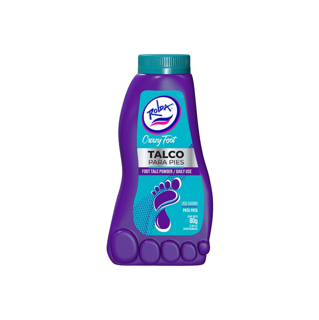Rolda Talco para Pies / Foot Talc Powder Pata Pata 80 g