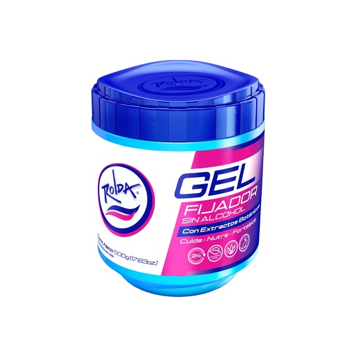 [20100010230400] Rolda Gel Fijador con Extractos Botánicos Azul 500g