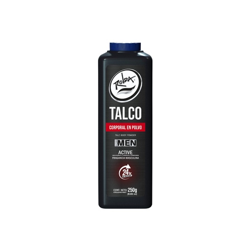 [20250020200218] Talco Corporal en Polvo / Talc Body Powder Active 250 g