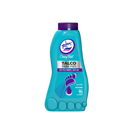 [20250020300256] Rolda Talco para Pies / Foot Talc Powder Refreshing 180 g